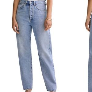 Agolde 90s High Waist Loose Fit Jeans